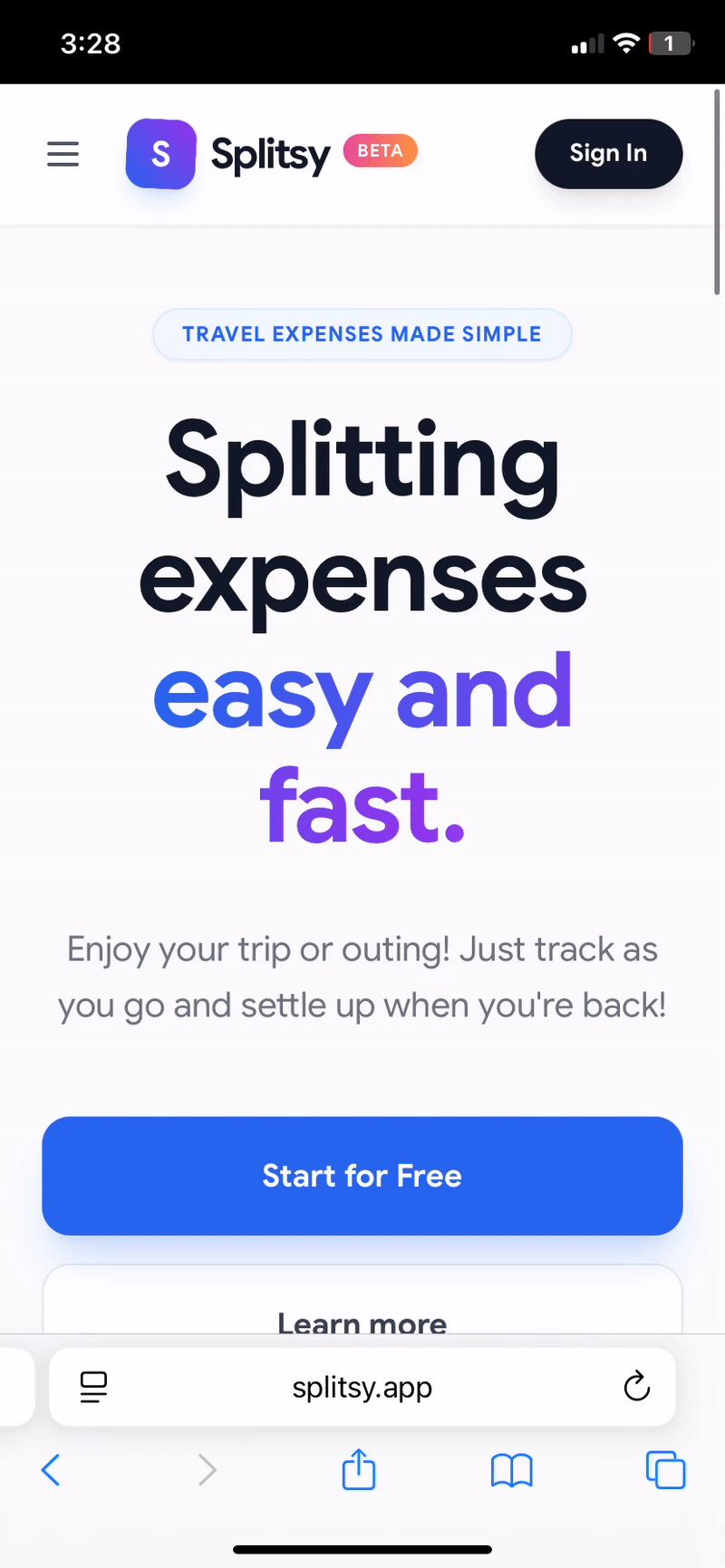 Splikity App Splitsy